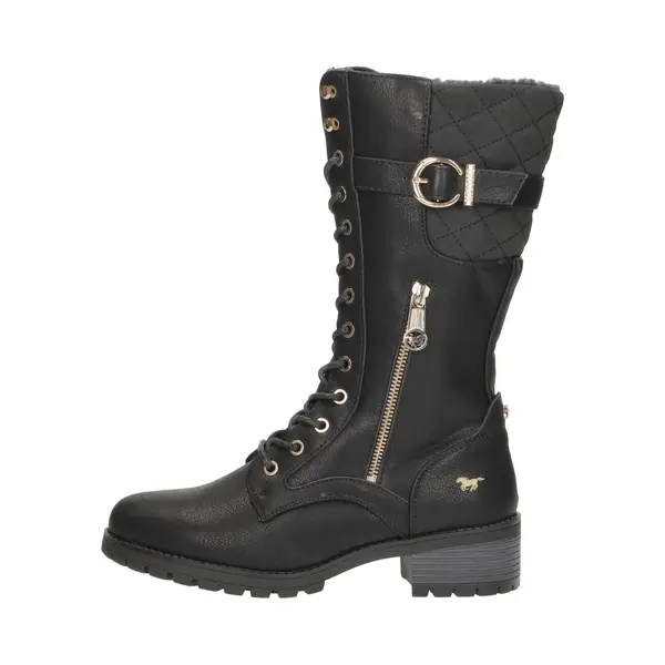 Mustang Veterschoenen Hoog Veterschoenen Hoog - Zwart - Maat 42 thumbnail