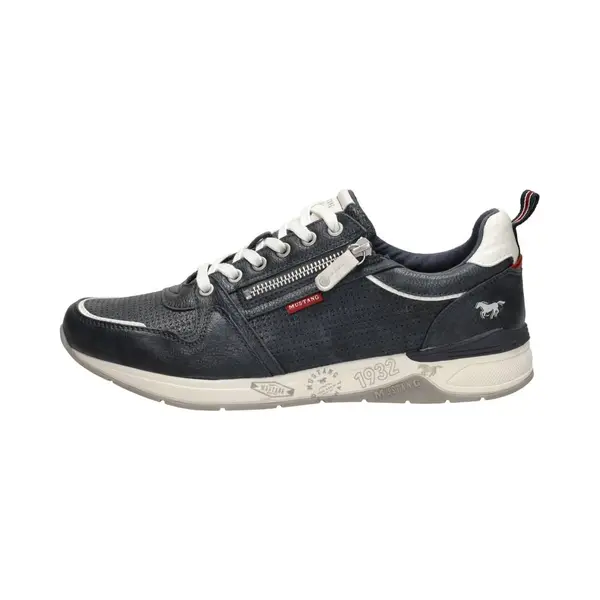 Mustang Sneakers Laag Sneakers Laag - Blauw - Maat 41 thumbnail