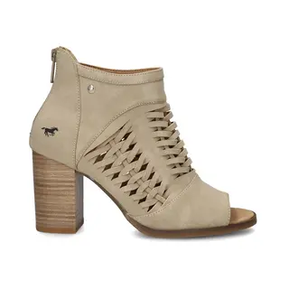 Mustang Sandalen Hak Sandalen Hak - Beige - Maat 40