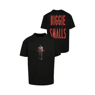 Mister Tee Biggie Smalls - Biggie Smalls Heren T-shirt - Xs - Zwart