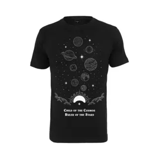 Mister Tee - Child Of The Cosmos Heren T-shirt - L - Zwart