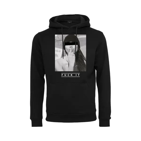 Mister Tee Herren F#Kit Hoodie Black, Xs thumbnail