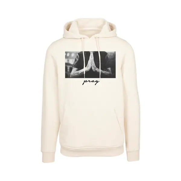 Hooded Sweatshirt Mister Tee Pray Gt thumbnail