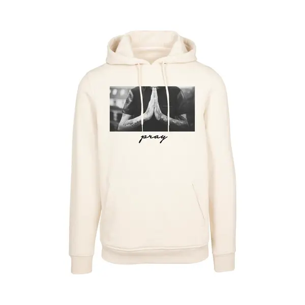 Hooded Sweatshirt Mister Tee Pray Gt thumbnail
