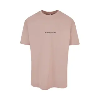 Urban Classics, Unisex, Shirts, We Dream In Colors Oversize Tee - 18457, Rosa, (Xxl)