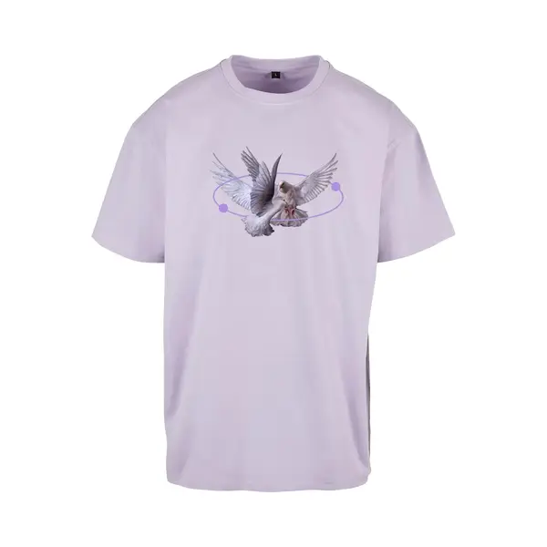 Mister Tee Herren T-Shirt Vive La Liberte Oversize Tee Lilac Xs thumbnail