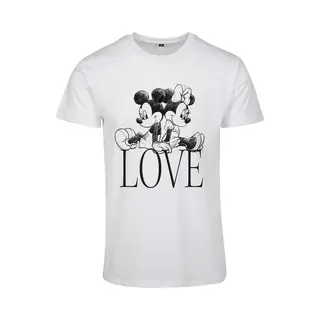 Women's T-shirt Merchcode Minnie Loves Mickey
