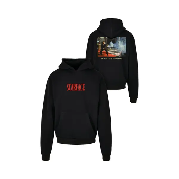 Sweatshirt Oversized Hoodie Mister Tee Scarface Little Friend thumbnail