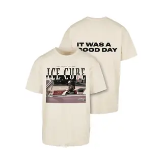 Mister Tee Herren Ice Cube It's A Good Day Oversize Tee Sand, Xxl