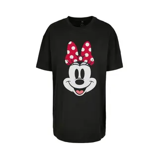 Merchcode Damen Mc887-ladies Disney 100 Minnie Smiles Tee T-Shirt, Schwarz, Xl Eu