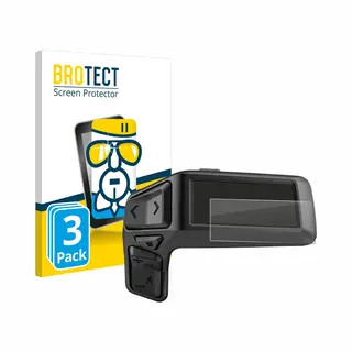 Brotect Glass Screen Protector Film Compatible With Bosch Purion 200 (3 Pack) - Glass-Foil 9H Protection [Scratch Resistant, High Clarity]