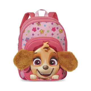 Fabrizio Patrol Rucksack Kindergartenrucksack Für Mädchen Von 3-6 Jahren Mit Skye Und Abstehenden Plüschohren, Tasche Für Kindergarten Und Kita