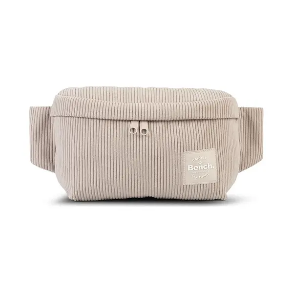 Bench. Gürteltasche Umhängetasche Cord Hip Bag Beige thumbnail