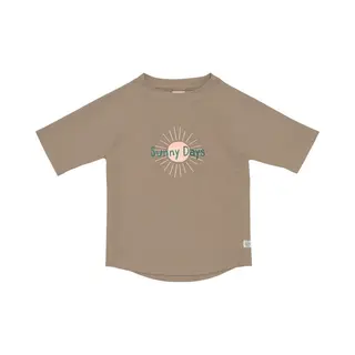 Lässig Splash & Fun Zwemshirt Rashguard Korte Mouw Sun Choco, 07-12 Maanden Maat 74/80
