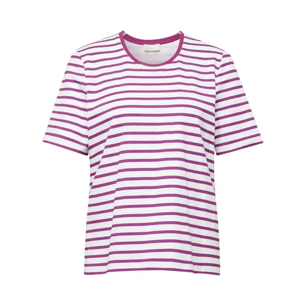 Goldner Shirt Donkerroze / Wit thumbnail