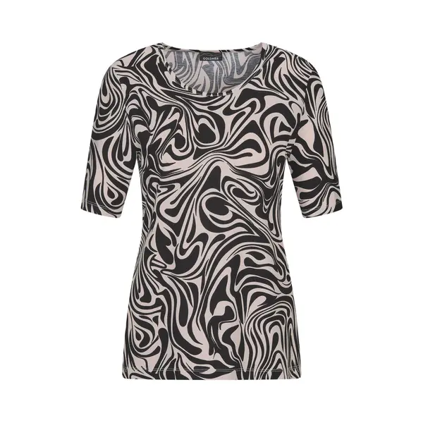 Goldner Shirt Zwart / Wit thumbnail