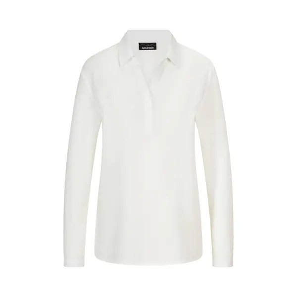Goldner Blouse Zonder Sluiting Van Pure Viscose thumbnail