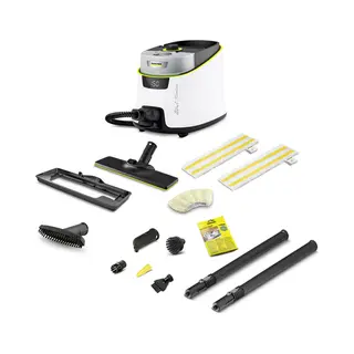 Kärcher Sc 5 Deluxe Signature Line Zylinder-Dampfreiniger 1,3 l 2250 W Schwarz, Weiß