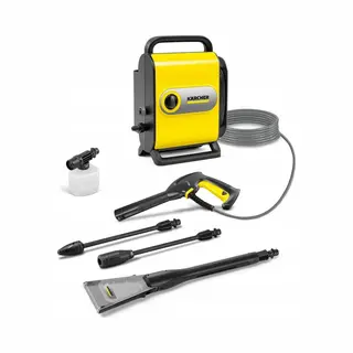 Kärcher Karcher K Silent Eco!Booster Hogedrukreiniger - Lichtgewicht - 130 Bar - 320 L/u - 30m²/u - Geschikt Voor O.a. Auto - Terras - Fietsen - Motoren -