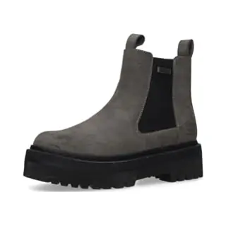 Dockers By Gerli Damen Chelsea Boots Dunkelgrau/schwarz Eu 39