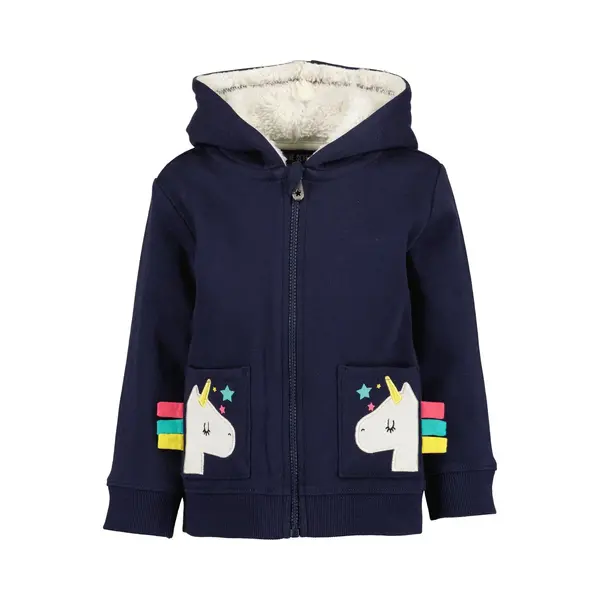 Blue Seven Unicorn Kleine Meisjes Vest Maat 86 thumbnail