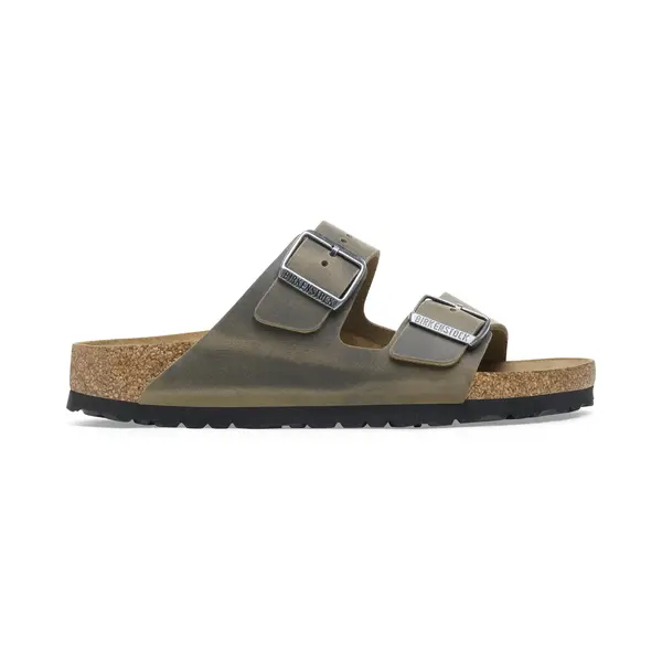 Birkenstock Muiltjes 'Arizona Leoi' Kaki thumbnail