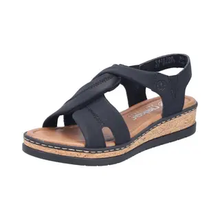 Rieker Flache Sandalen Sandaletten V4161-00