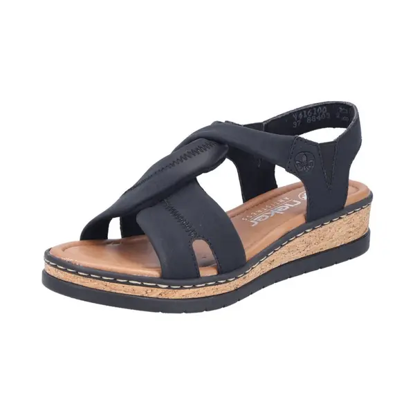 Rieker Flache Sandalen Sandaletten V4161-00 thumbnail