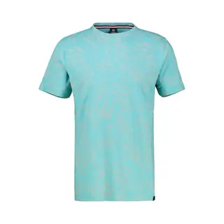 Lerros - T-shirt - Heren - Xl - 456 Coastal Blue - Katoen - 2533027