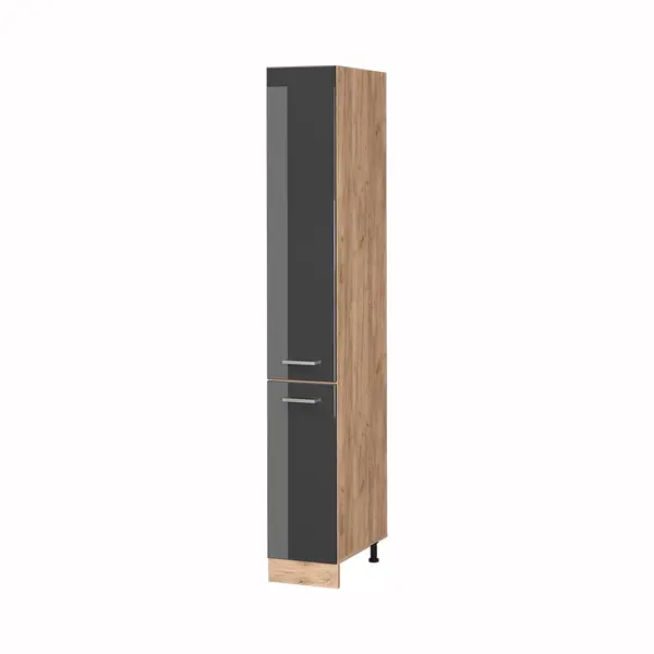 Vicco - Apothekerschrank R-line, Anthrazit Hochglanz, 30 Cm thumbnail