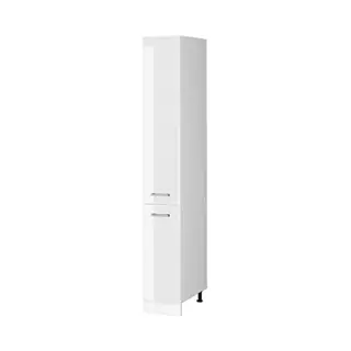 Vicco Hochschrank R-Line, Weiß Hochglanz/Weiß, 30 Cm (1-St)