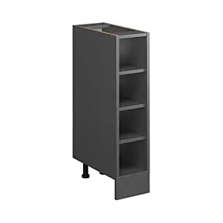 Vicco Kitchen Shelf Raul, Anthracite, 20 Cm Without Worktop