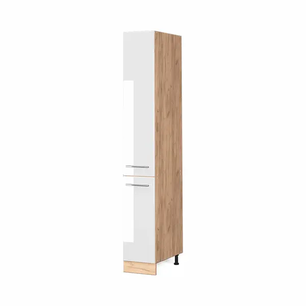 Vicco Pharmacy Cabinet Fame-Line, White High Gloss, 30 Cm, For Combination With Other Modules From The Fame-Line Series thumbnail