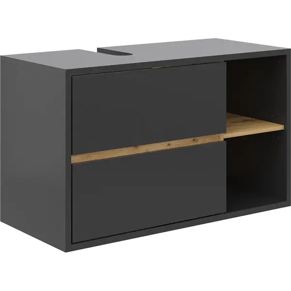 Vicco Waschbeckenunterschrank Viola, Anthrazit/Artisan-Eiche, 100 X 60 Cm (1-St) thumbnail