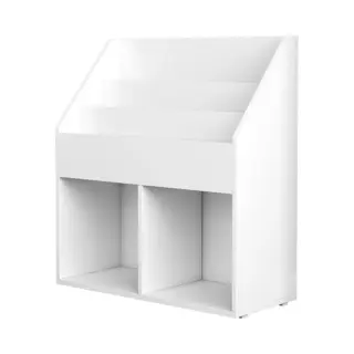 Vicco Conny Kinderboekenkast – 72 X 79 Cm Met Grote Legplanken Wit