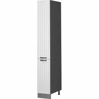 Vicco - Apothekerschrank Fame-line, Weiß Landhaus, 30 Cm