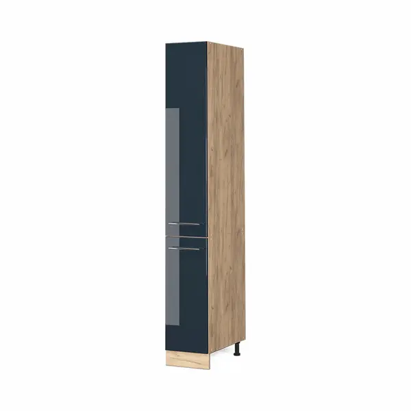 Vicco - Apothekerschrank Fame-line, Dunkelblau Hochglanz, 30 Cm thumbnail