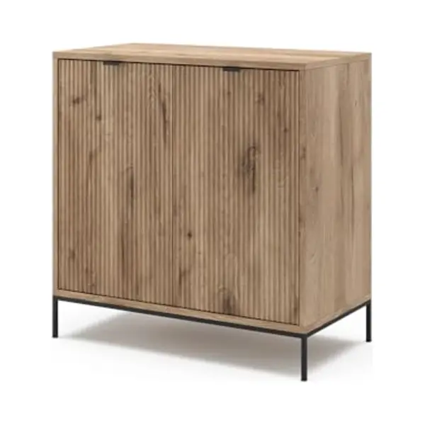 Kommode Eliza, Viking Oak, 80 X 81.2 Cm Mit 2 Türen Vicco thumbnail