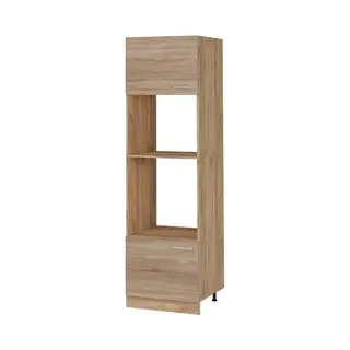 Vicco - Mikrowellenumbauschrank R-line, Sonoma, 60 Cm