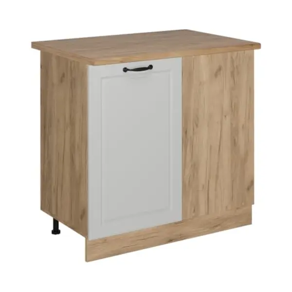 Vicco R-Line Hoekkast, Landhuis, Wit, 86 Cm, Eik Ap thumbnail