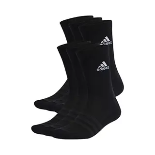 Adidas Performance Sportsokken 'Cushioned Sportswear Crew 6 Pairs' Zwart / Wit