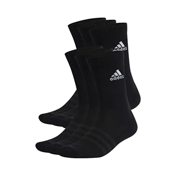 Adidas Cushioned Sportswear Crew Socken Pechschwarz Kid (6er-Pack) - S thumbnail