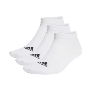 Adidas, Mannen, Sportsokken, T Spw Laag 3p, Wit/Zwart Wit/Zwart S (37 - 39), Wit