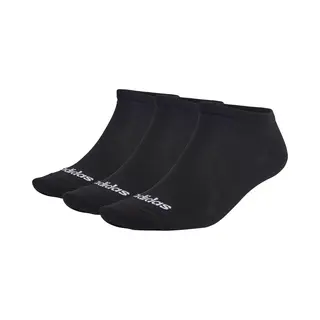 Adidas Thin Linear Low Cut Socken 3er Pack - Schwarz-37-39