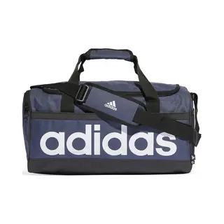 Adidas Unisex Essentials Linear Duffel Bag, Shadow Navy/Black/White, M