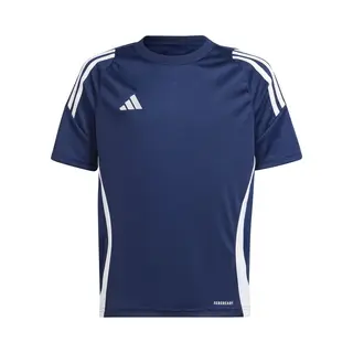 Adidas, Jongens, Sportief Shirt, TIRO24 Jsy Y (140), Blauw, 140