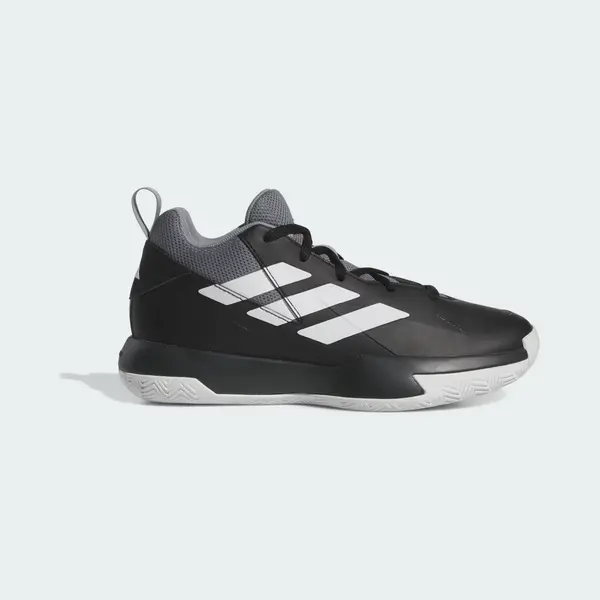Adidas Cross 'Em Up Select Uniseks Kinderschoenen - Mid, Core Black/Ftwr White/Grey Three thumbnail