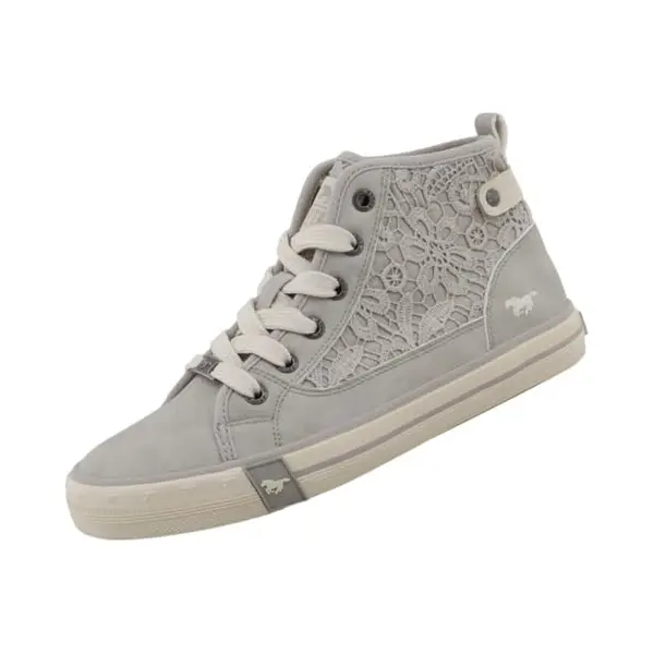 Mustang Sneakers Laag Grijs thumbnail
