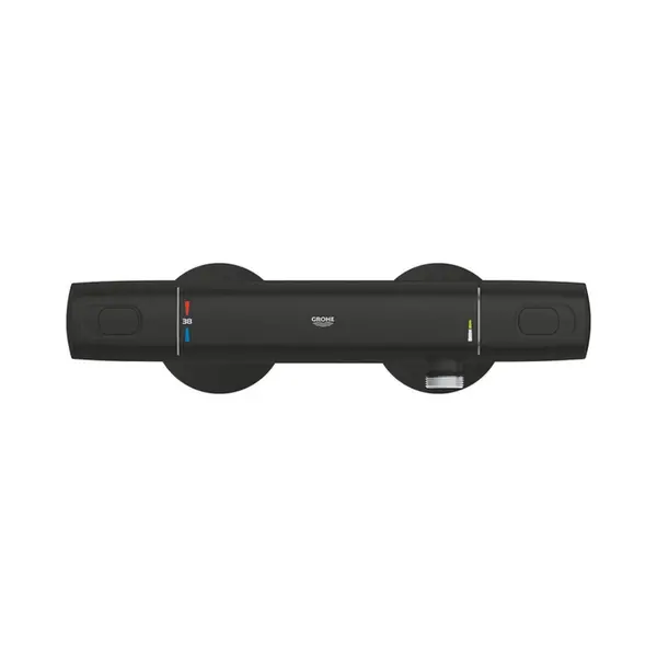 Grohe Precision Trend - Thermostatische Douchemengkraan - Waterbesparend - Matte Black thumbnail