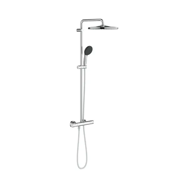 Grohe Vitalio Start 310 Regendouche - Ø 31 Cm - Waterbesparend - Inclusief Thermostaatkraan - Chroom thumbnail